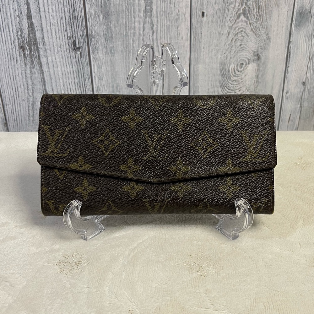 Louis Vuitton Brown Monogram Continental Wallet